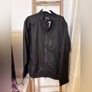 Walter Hagen Black Windbreaker Jacket